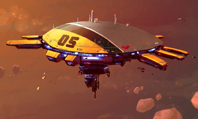 Illustration for article titled The Art of Homeworld. Enjoy.